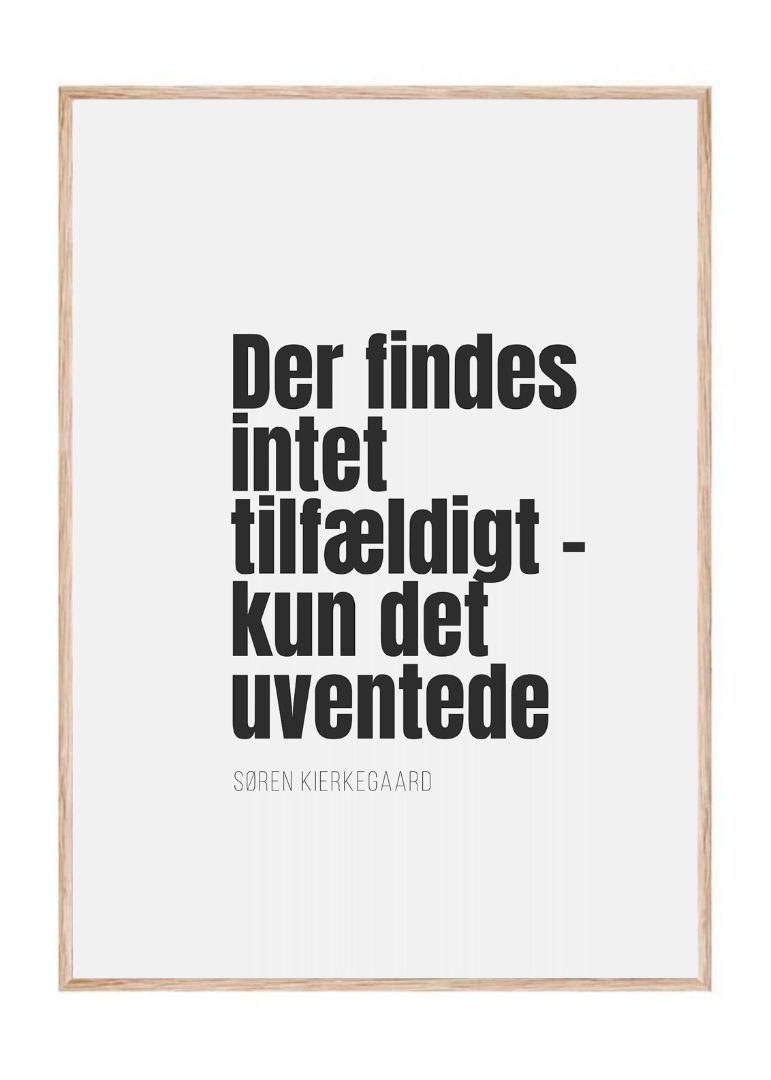 Der findes intet tilfældigt