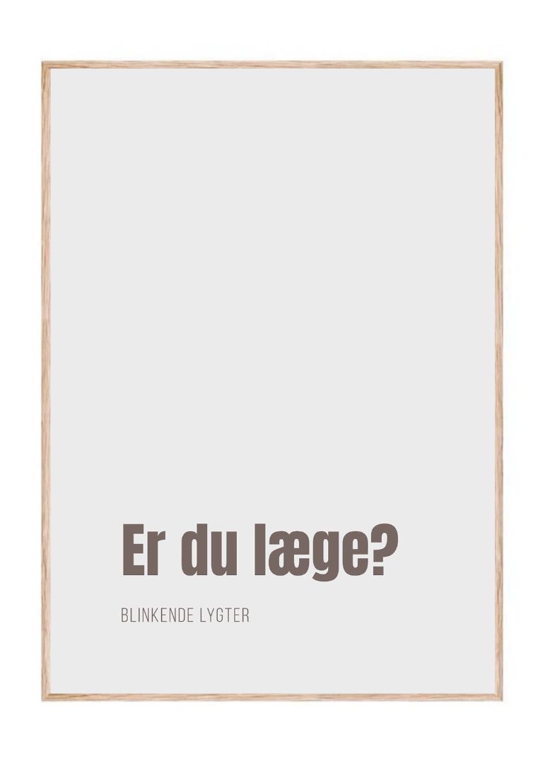 Er du læge?