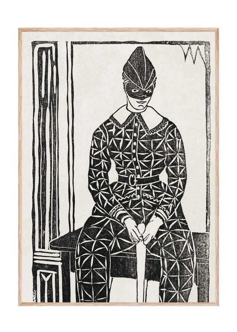 Harlequin linoleum