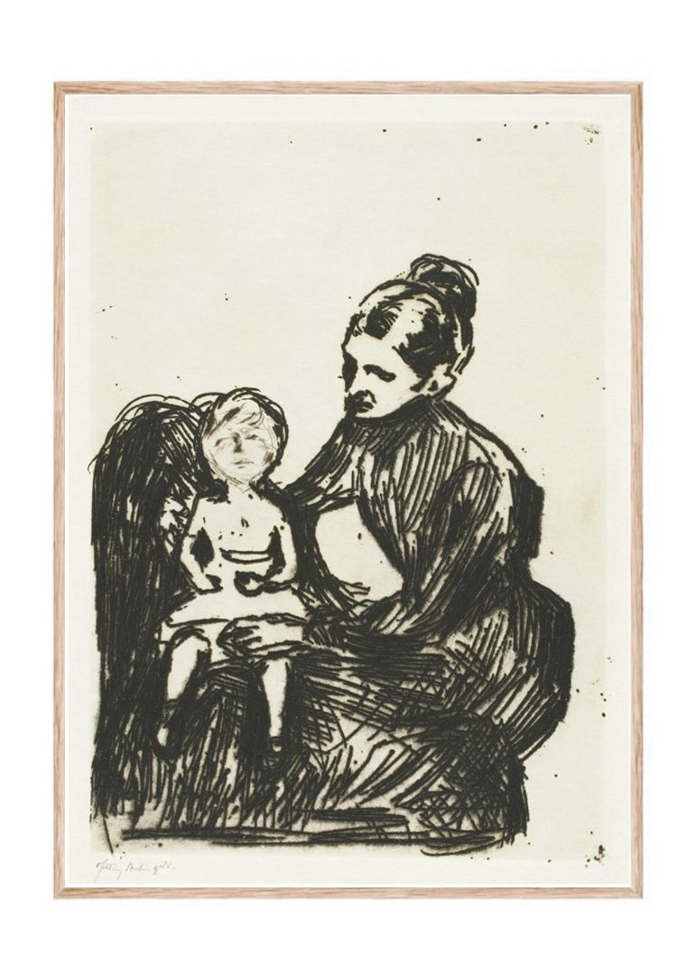 Nurse with a Boy / The Mother and the Crying Child