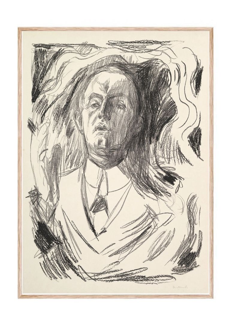 Self-Portrait with a Cigar