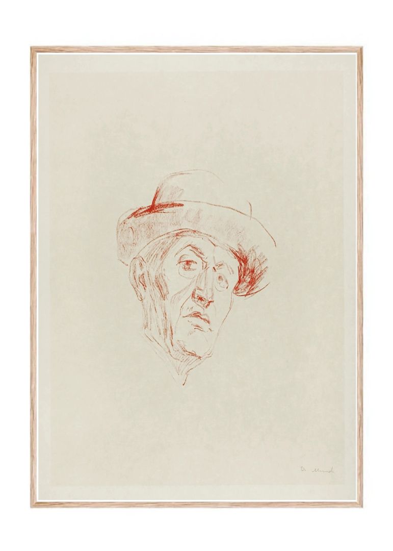 Self–Portrait with Hat I