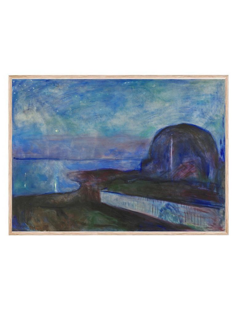 Starry Night - edvard Munch