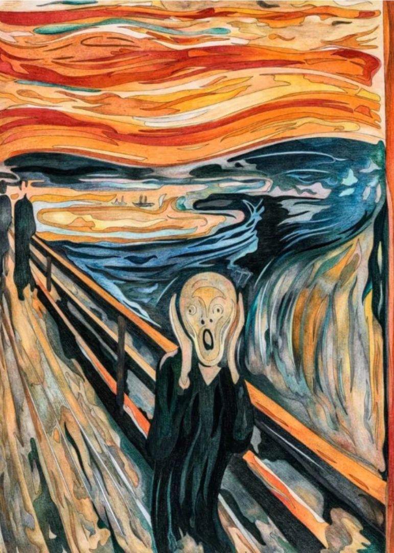 Skriget af Edvard Munch