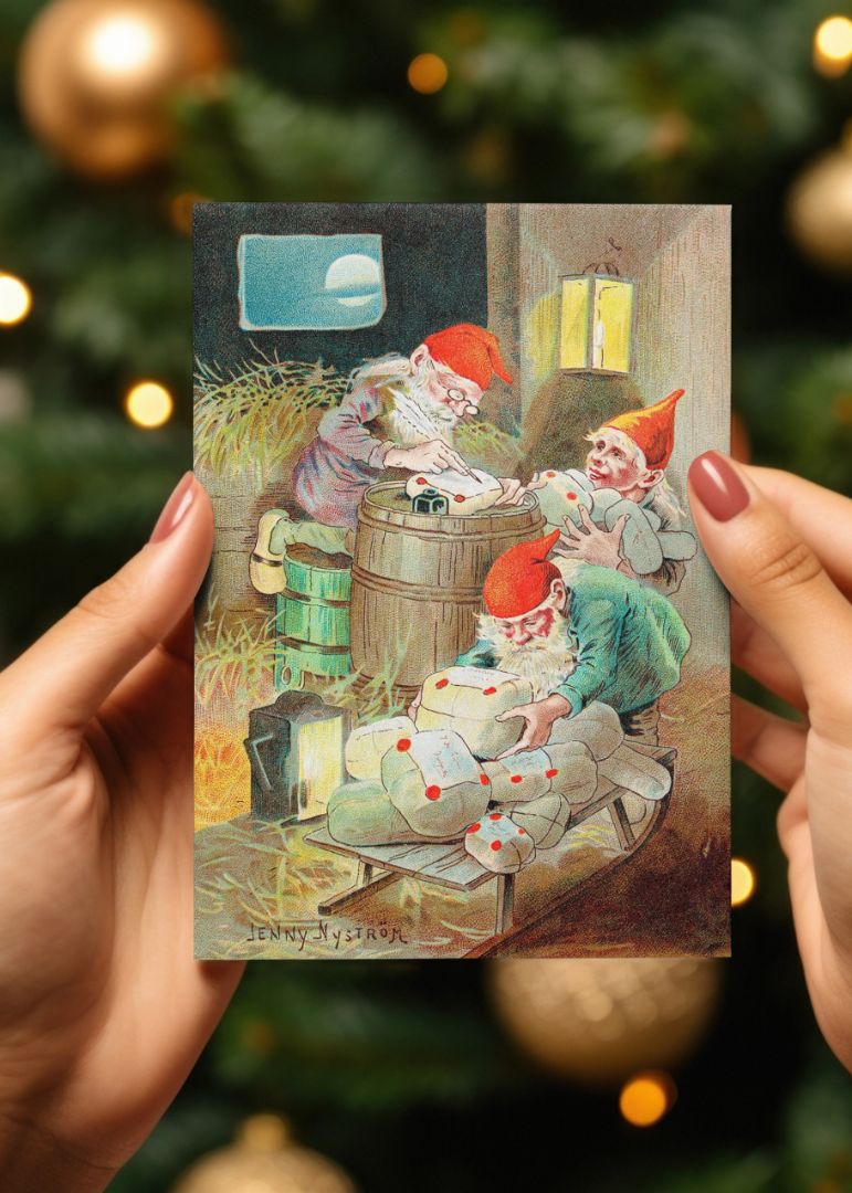 Christmas card by Jenny Nystrom