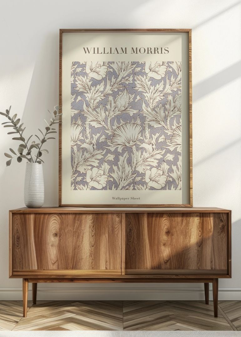 Wallpaper sheet af William Morris