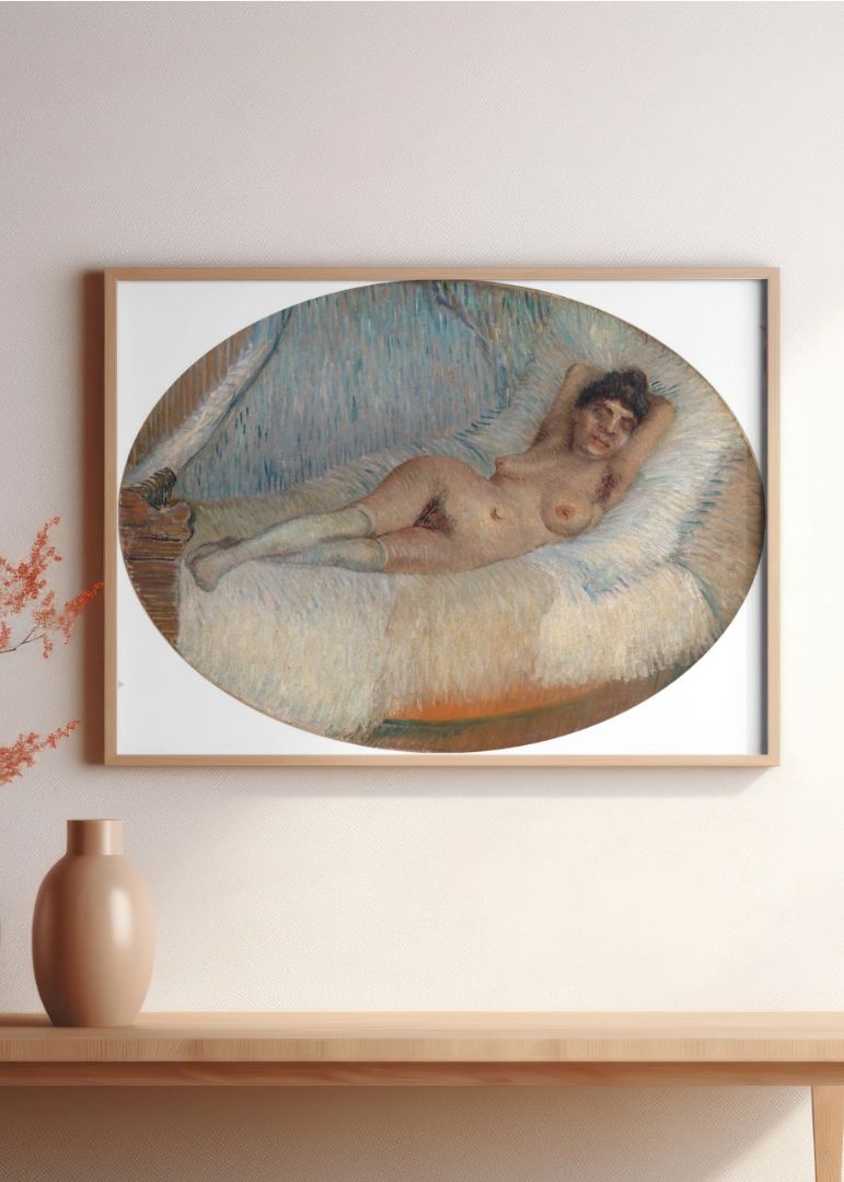 Reclining Nude (Femme nue étendue sur un lit)