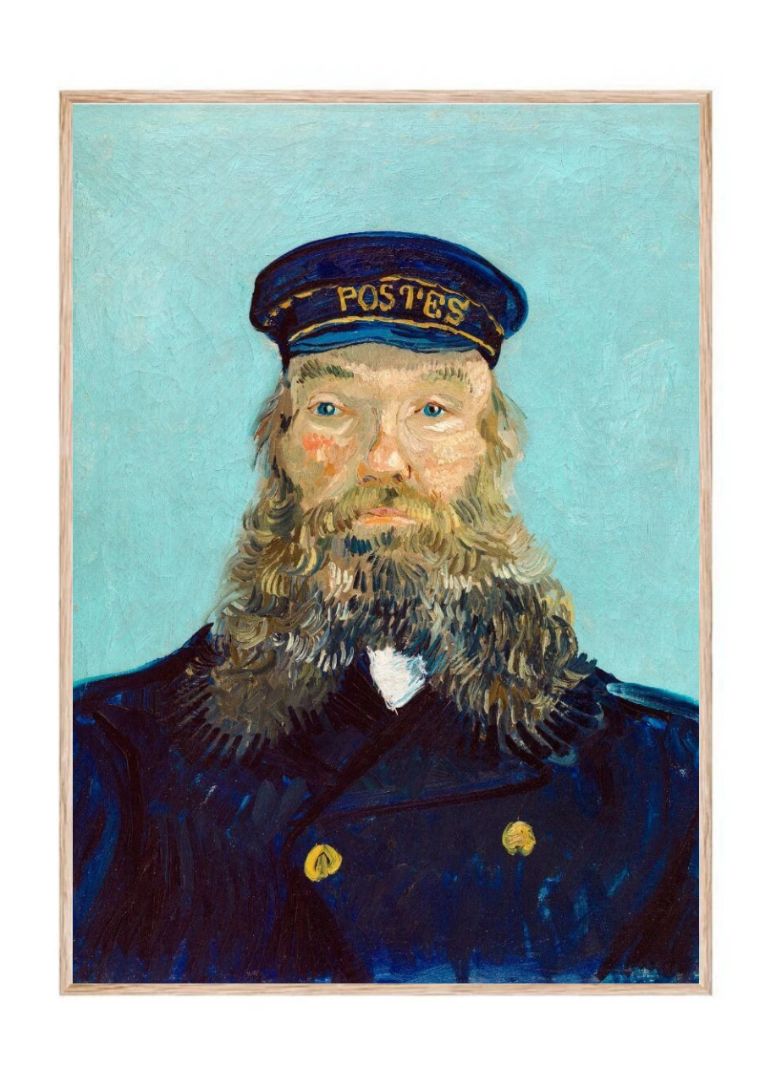 Portrait of Postman Roulin (1888)