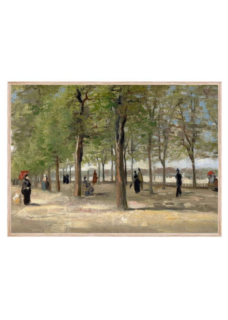 Terrace in the Luxembourg Gardens (1886)