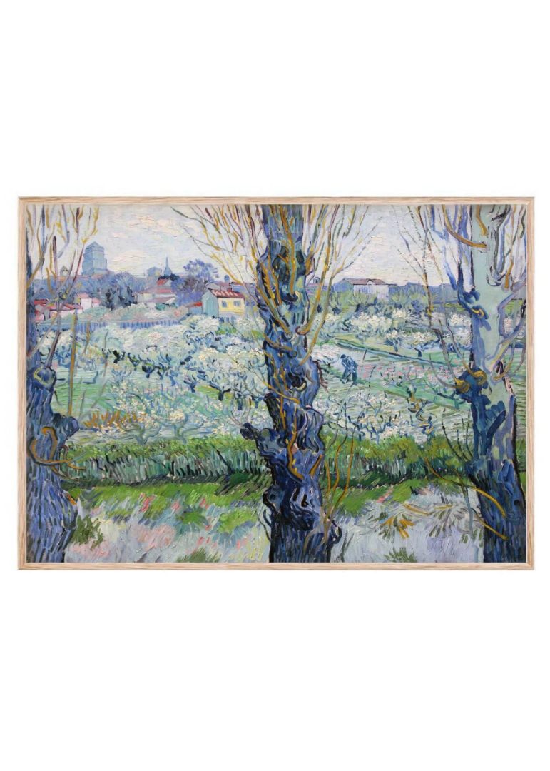 View of Arles, Flowering Orchards