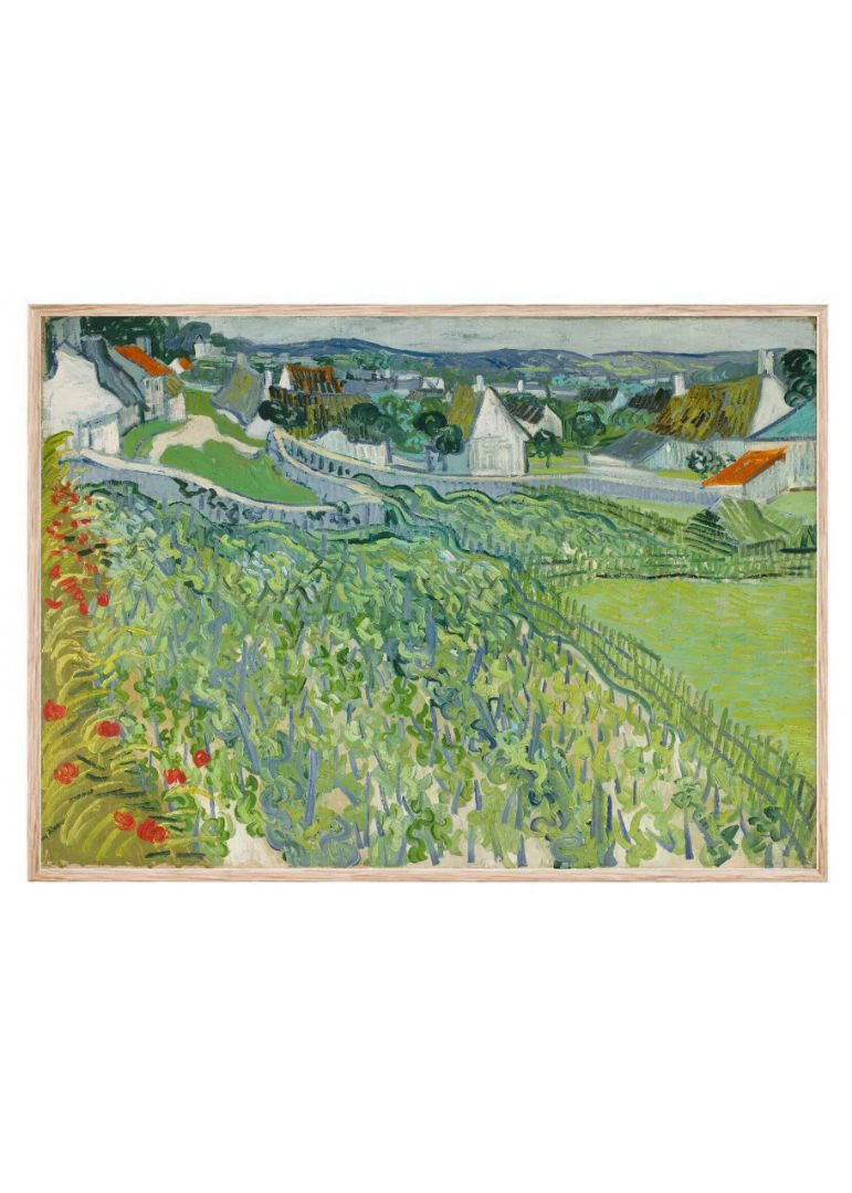 Vineyards at Auvers (1890)