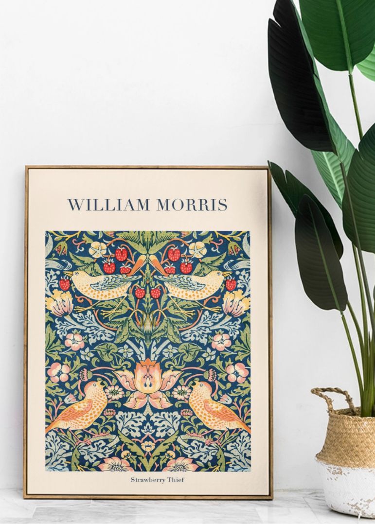 William Morris – Strawberry Thief