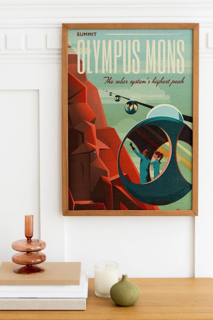 Travel Poster - Olympus Mons