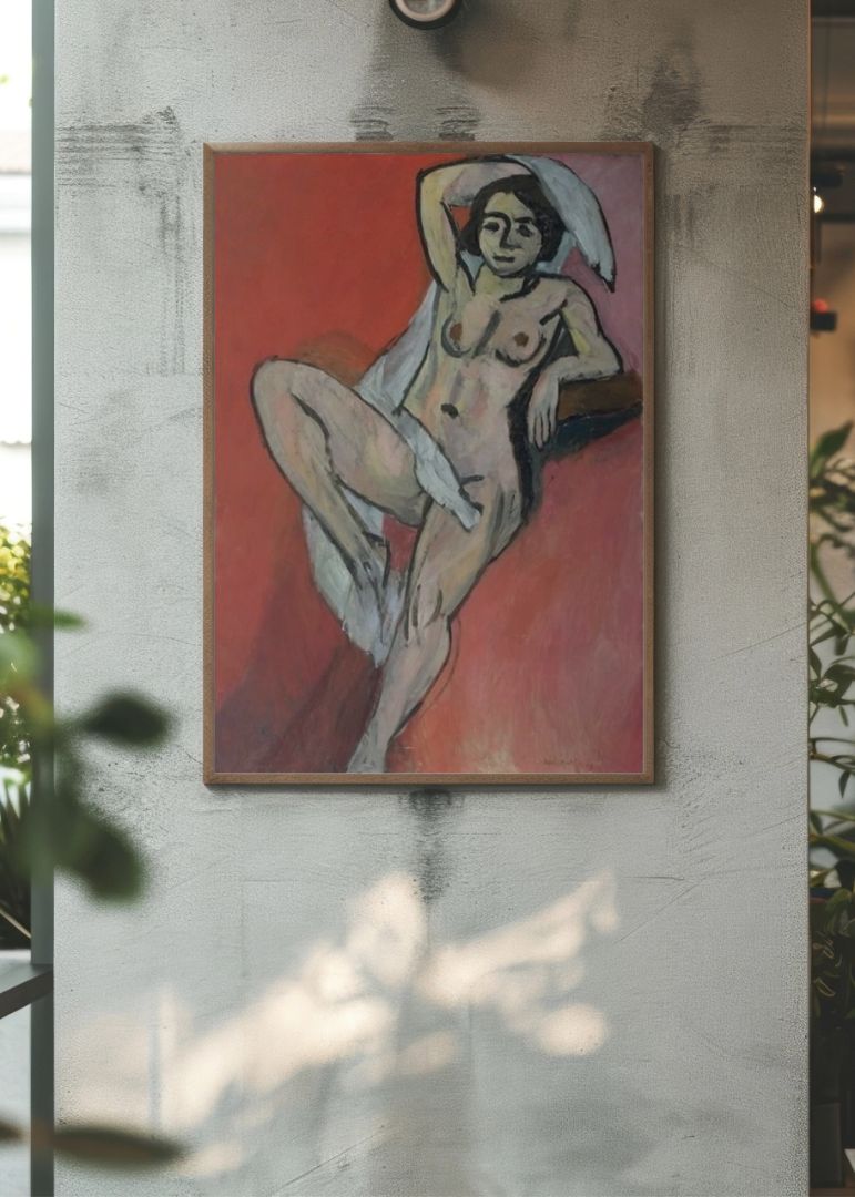 Nude with a White Scarf