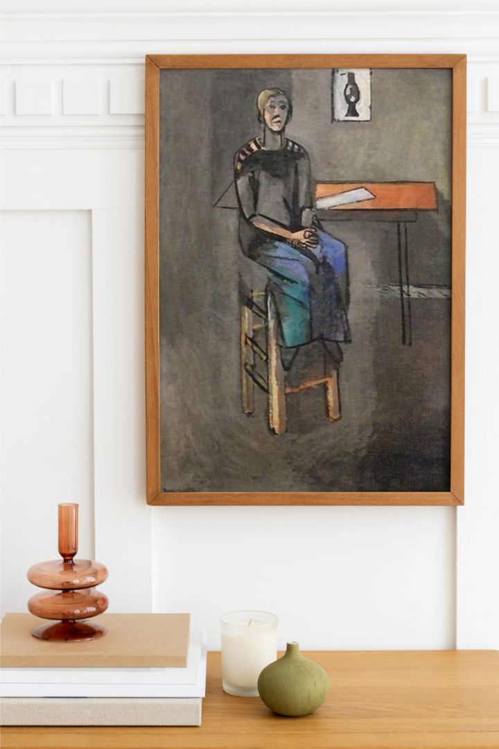 Woman on a High Stool