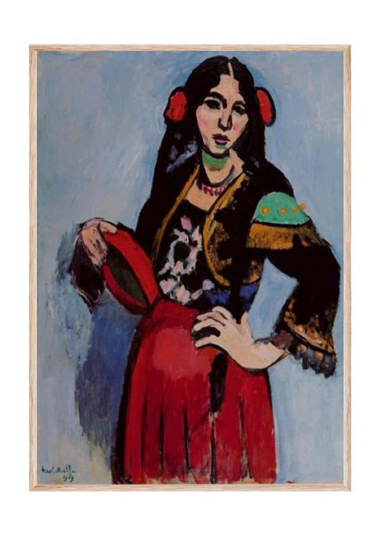 Spanish Woman with a Tambourine