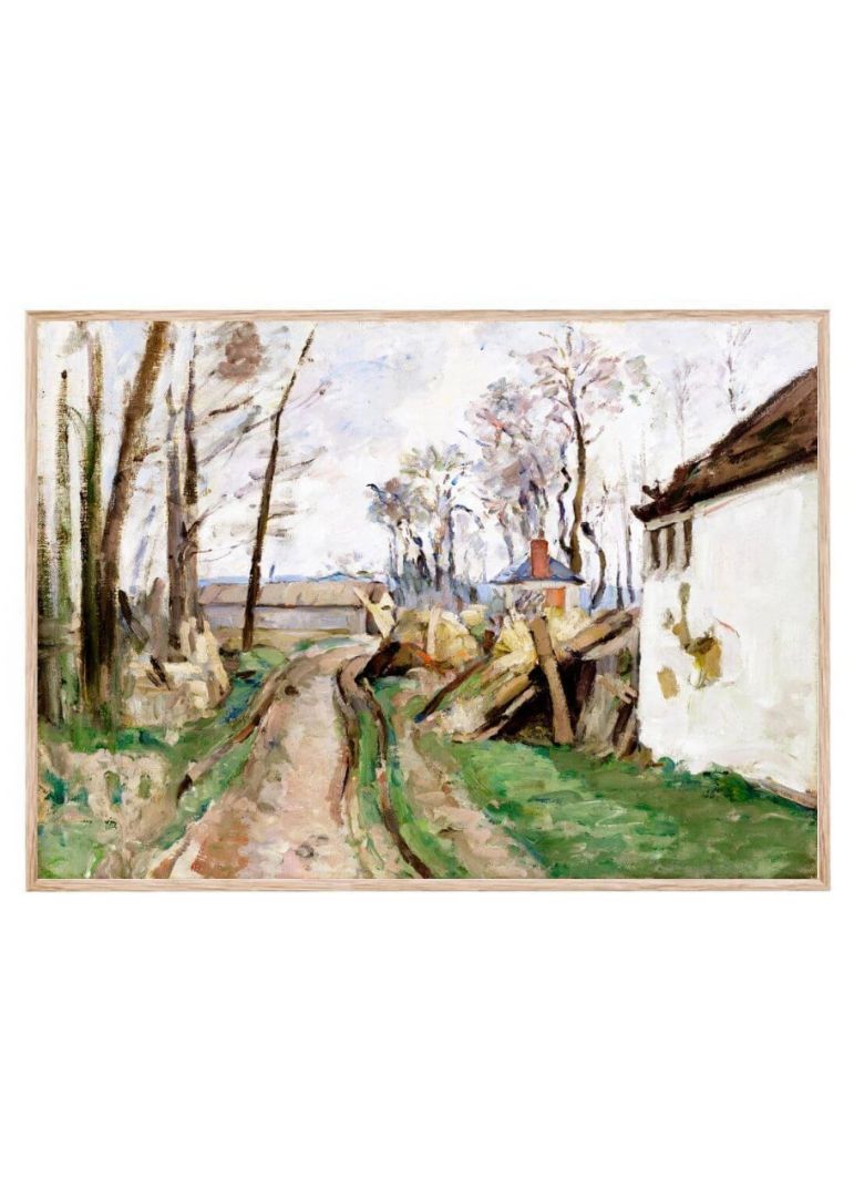 A Village Road near Auvers (ca. 1872â1873)