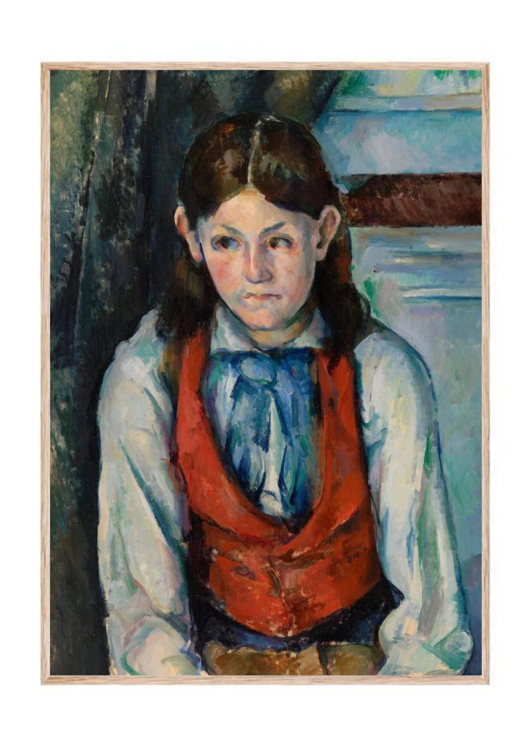 Boy in a Red Vest (Le GarÃ§on au gilet rouge) (1888â1890)