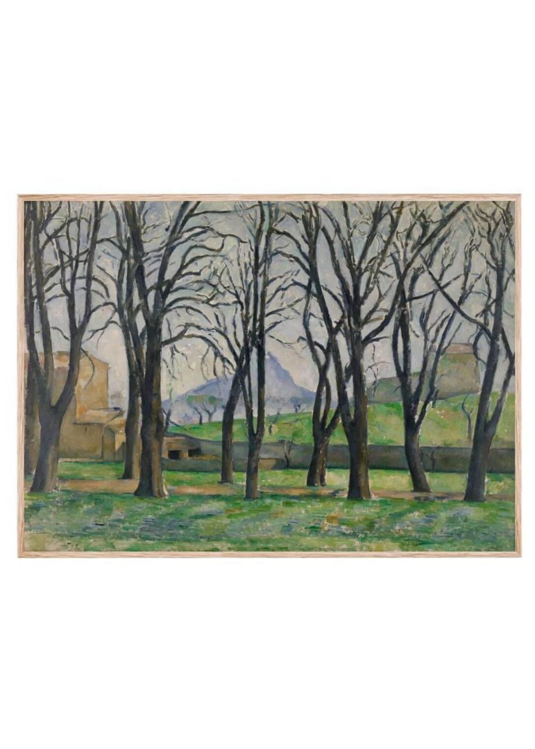 Chestnut Trees at Jas de Bouffan (c. 1885-1886)