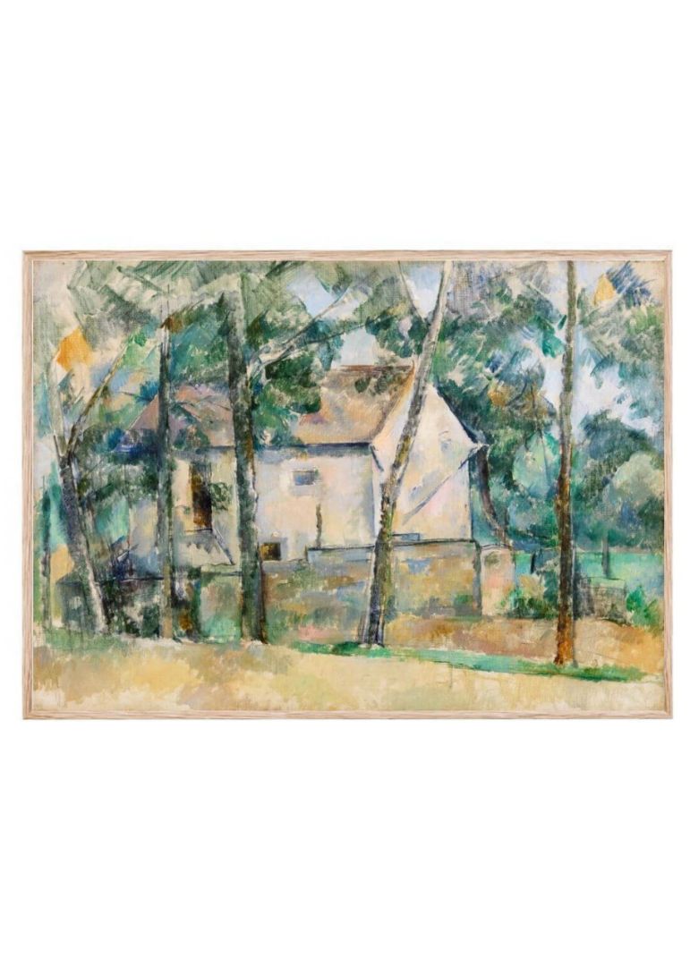 House and Trees (Maison et arbres) (ca. 1888â1890)