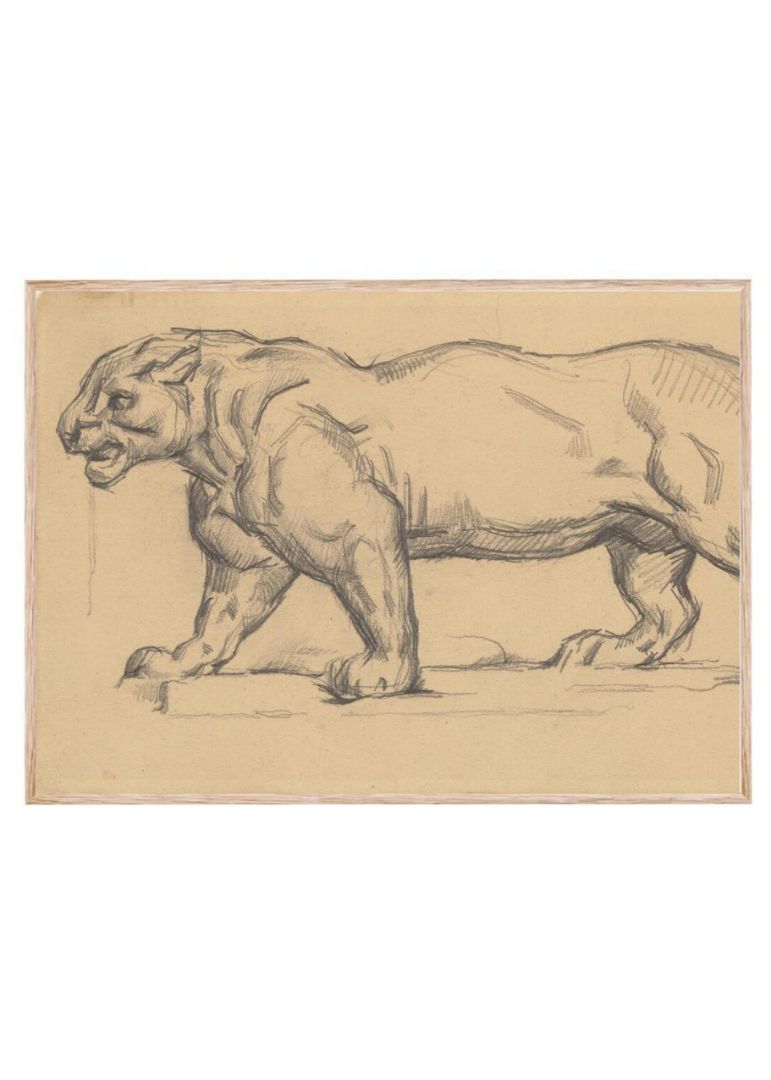 Jaguar drawing