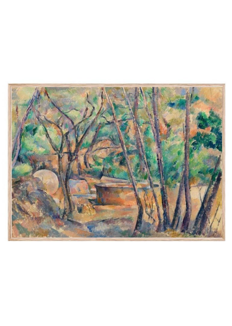 Millstone and Cistern under Trees (La Meule et citerne en sous-bois) (ca. 1892â1894)