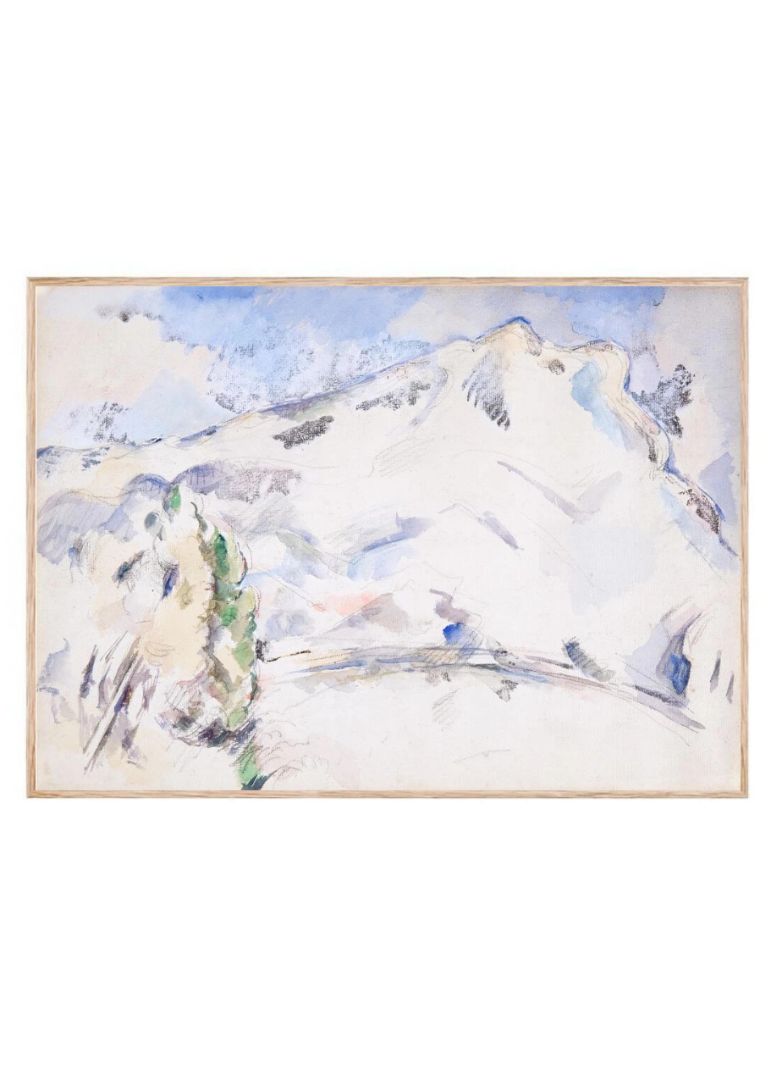 Mont Sainte-Victoire (La Montagne Sainte-Victoire) (ca. 1900)