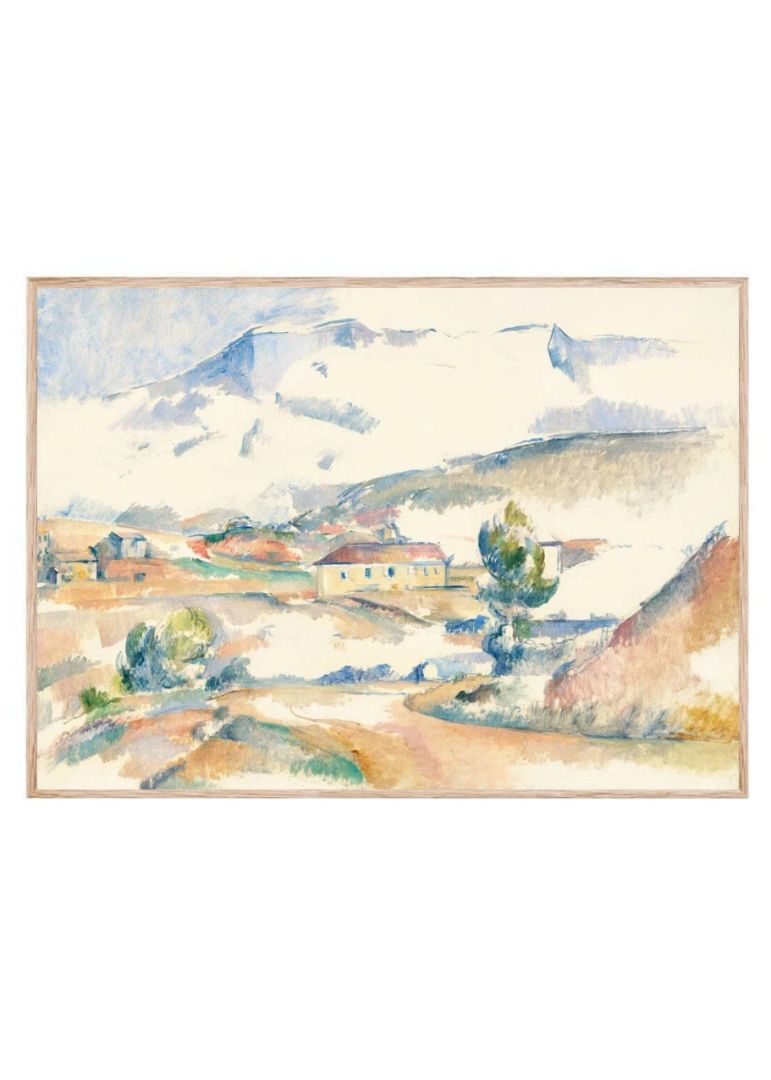 Montagne Sainte-Victoire, from near Gardanne (ca. 1887)