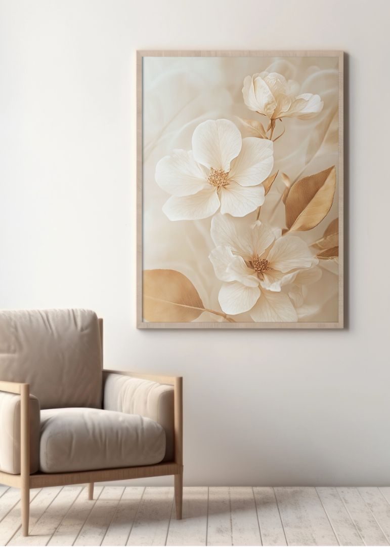 Beige Flower