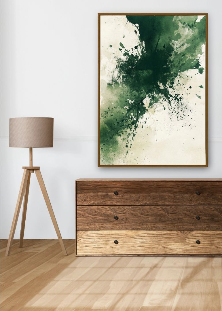 Splashy Green
