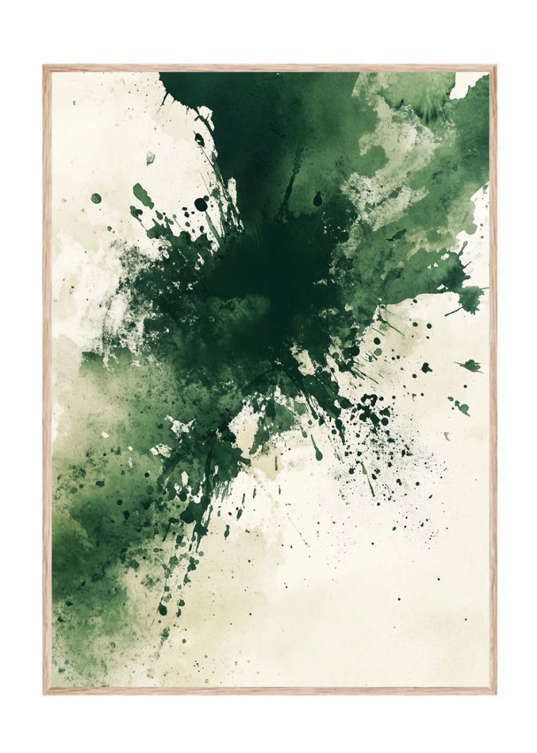 Splashy Green