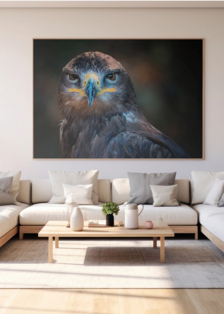Eagle Unflinching Gaze