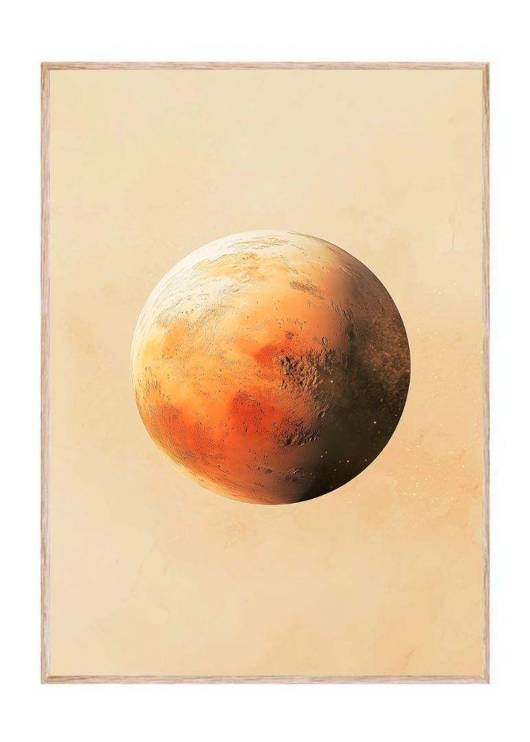 Planet in space