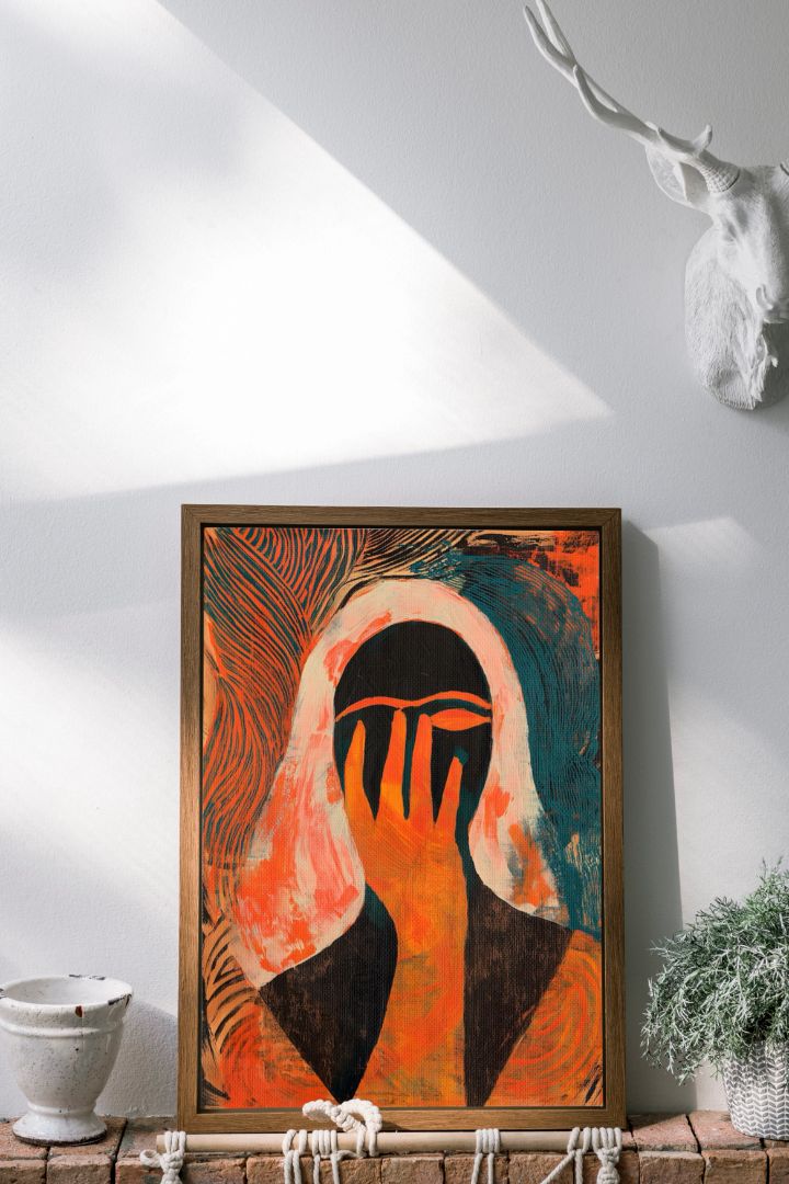 Grieving Old Lady