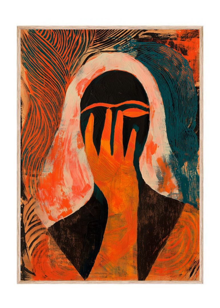 Grieving Old Lady