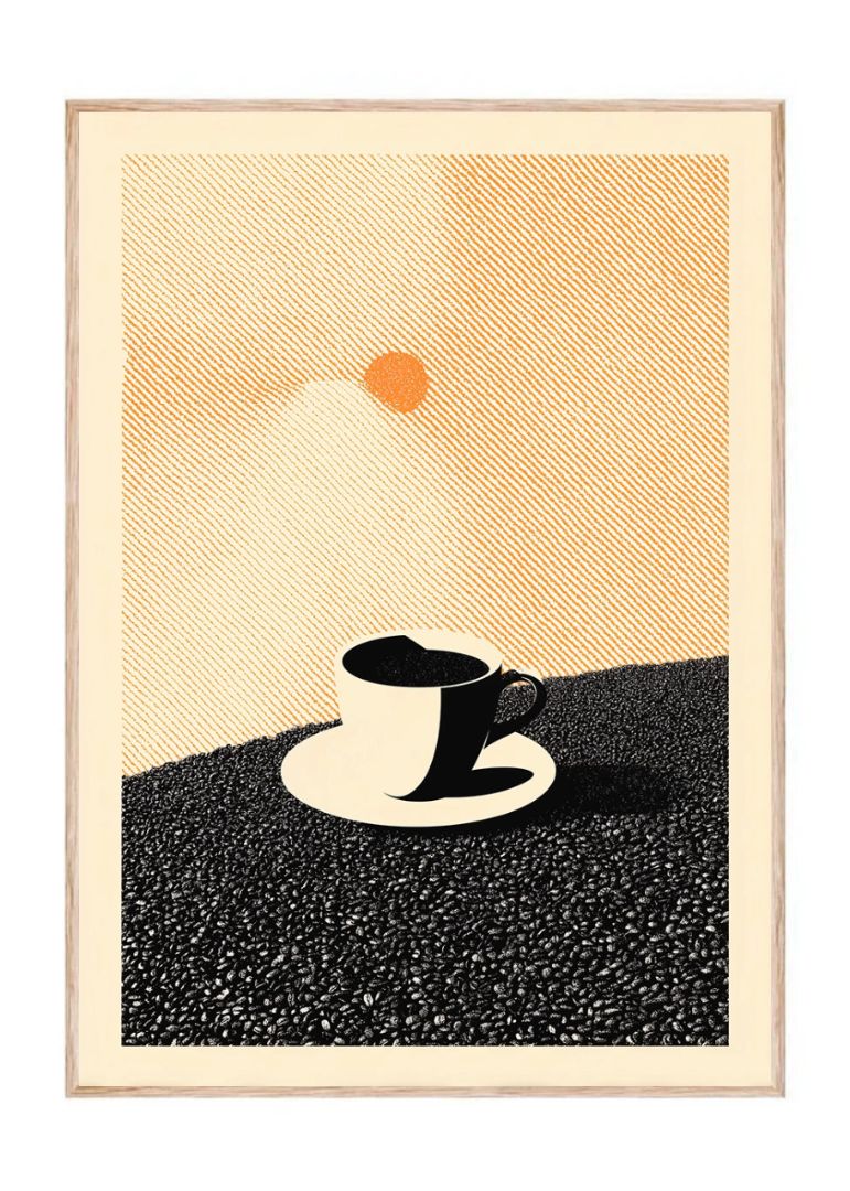Hot Retro Coffee