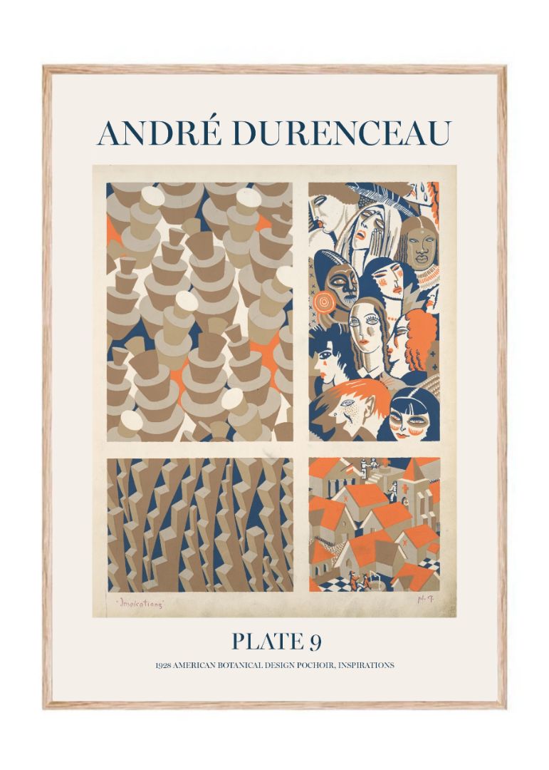 Andre Durenceau - Plate 9
