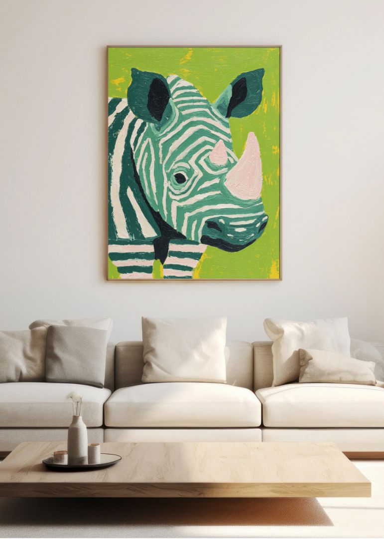 Det stribede næsehorn