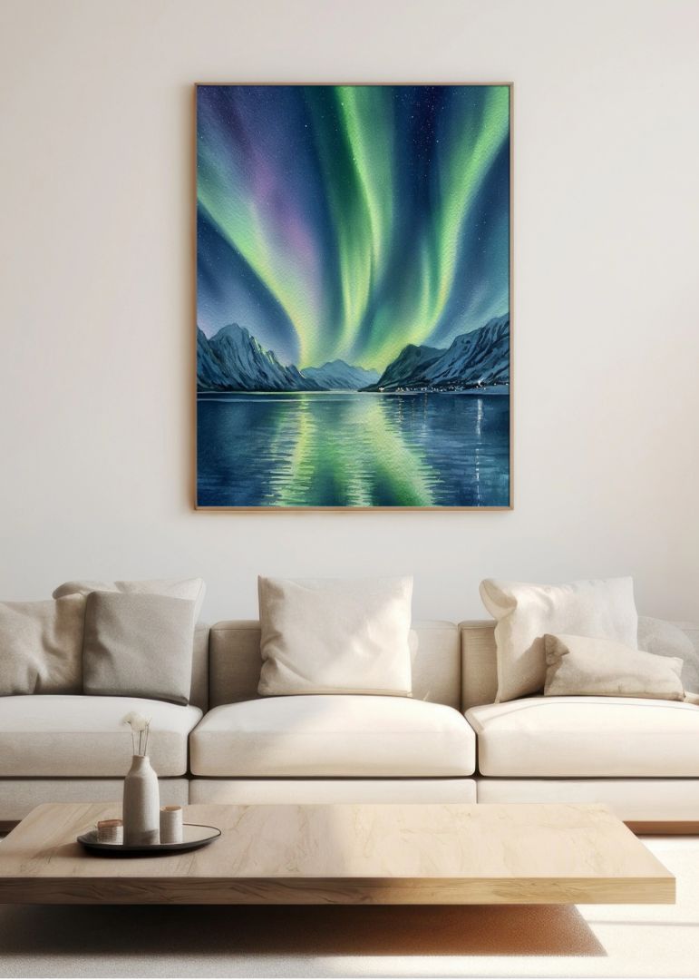 Nordlys på Grønland