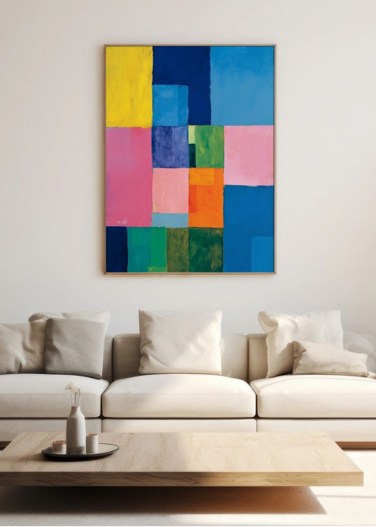 Abstract Color Patch