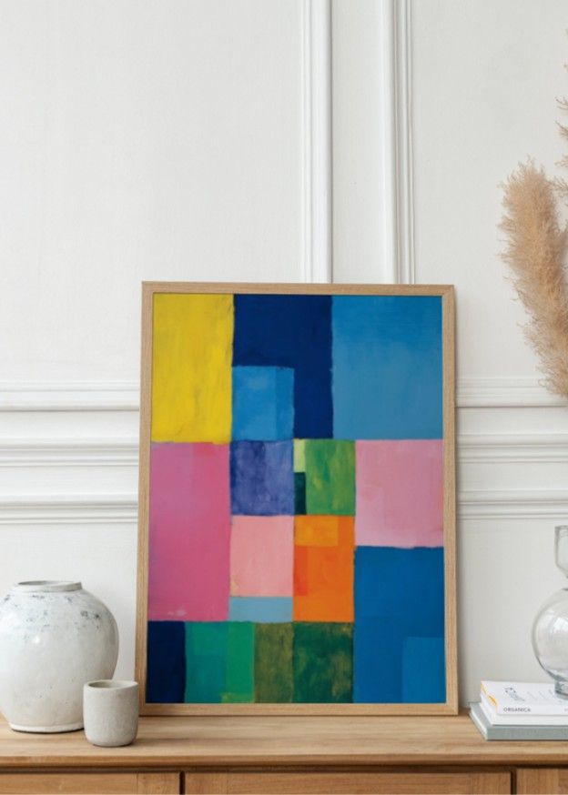 Abstract Color Patch