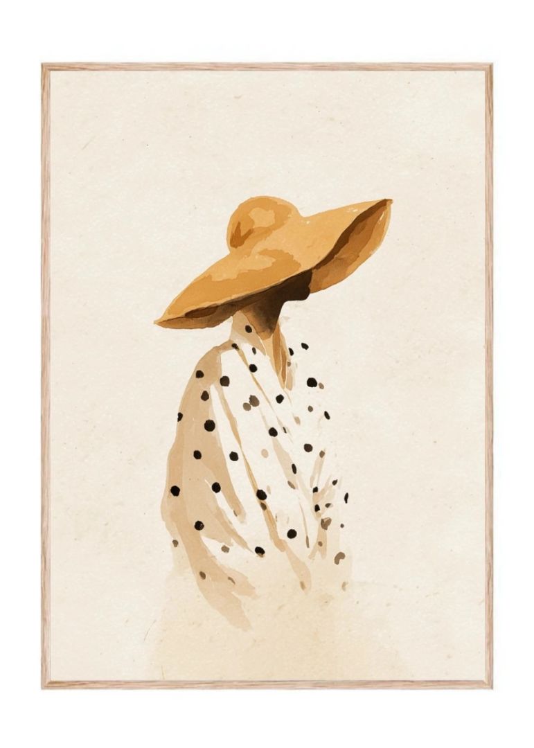 White Dotted Robe