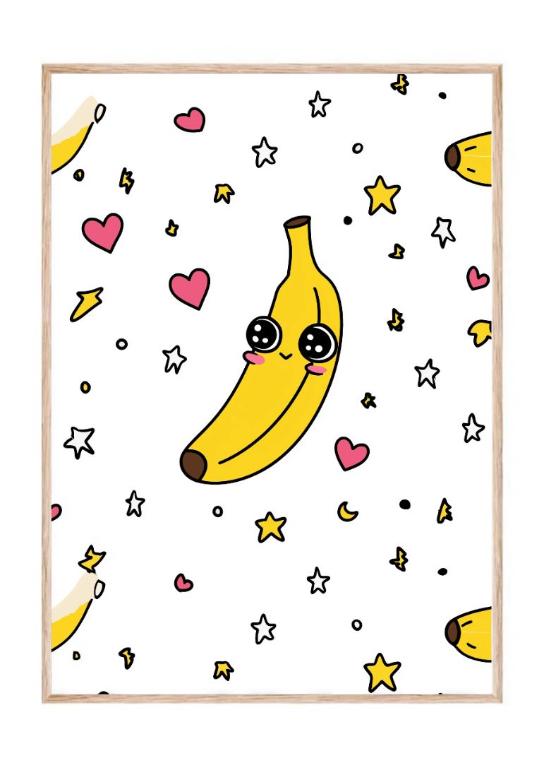 Kawaii banana