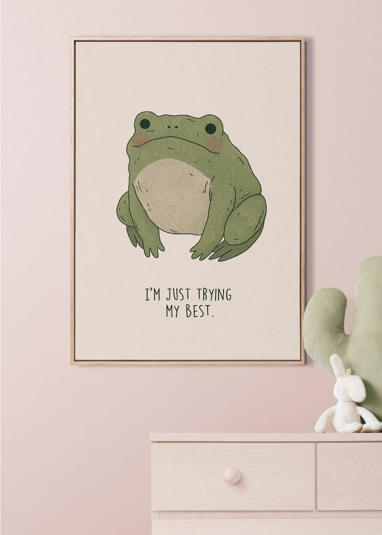 I'm just trying my best