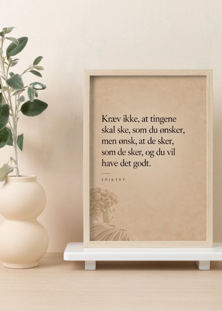Kræv ikke, at tingene skal ske som du ønsker