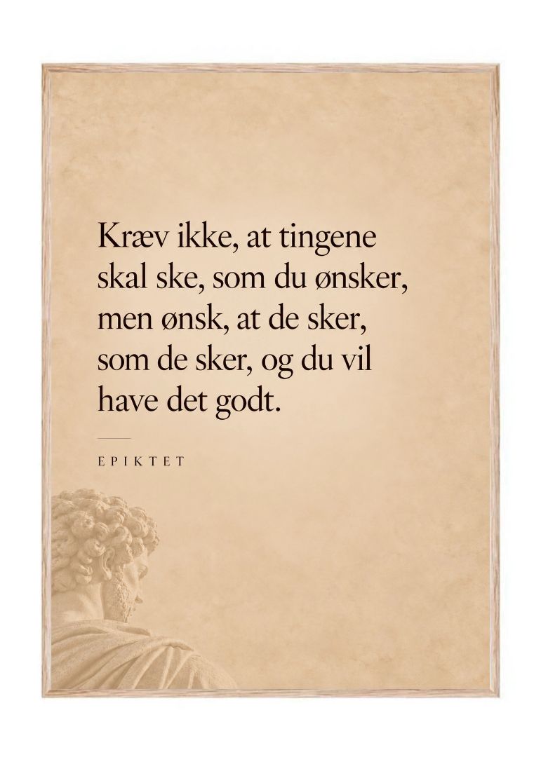 Kræv ikke, at tingene skal ske som du ønsker