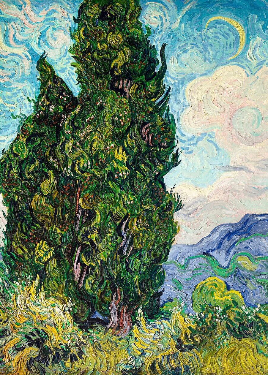 Cypresses - Van Gogh