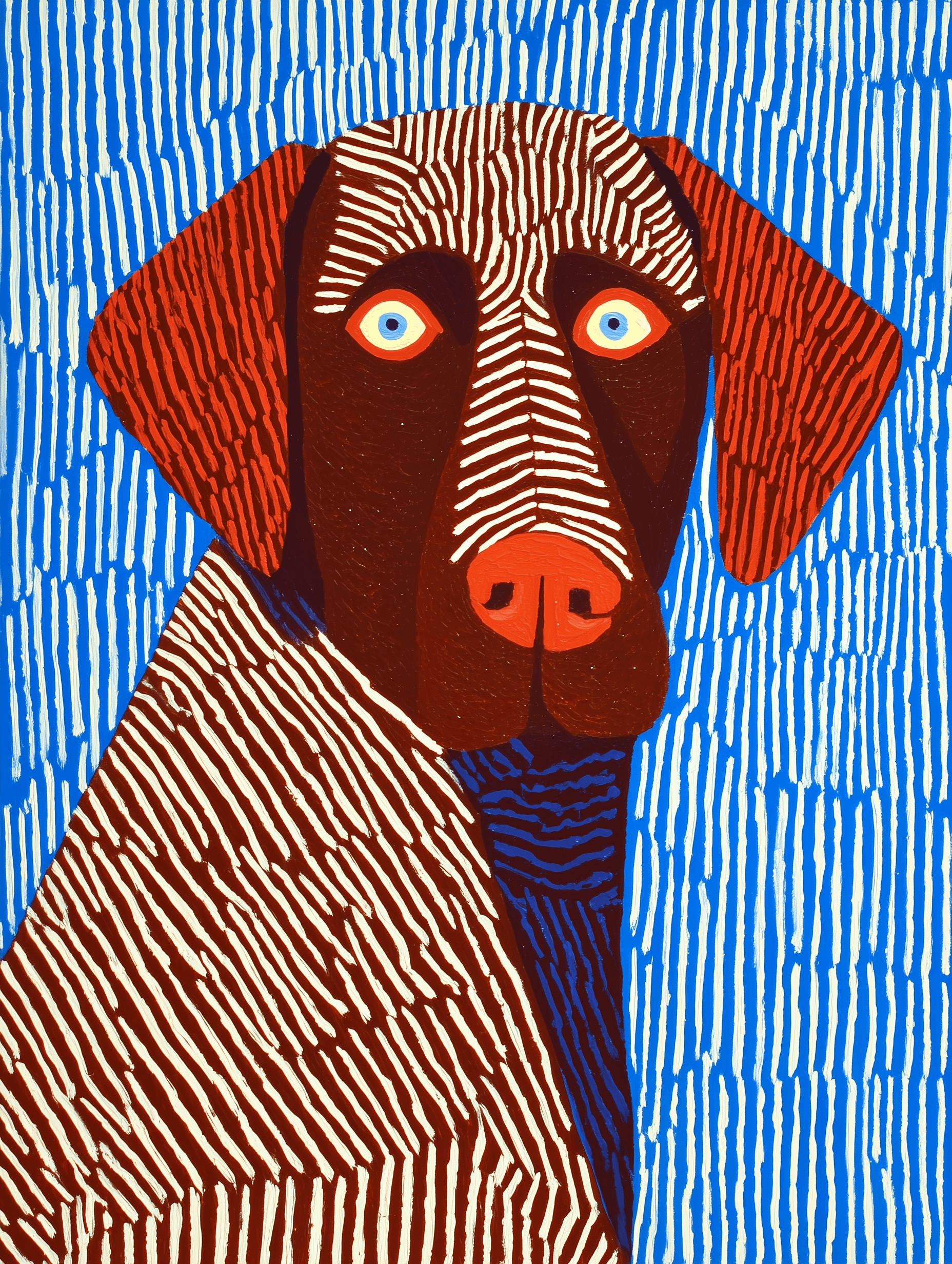 Den stribede labrador