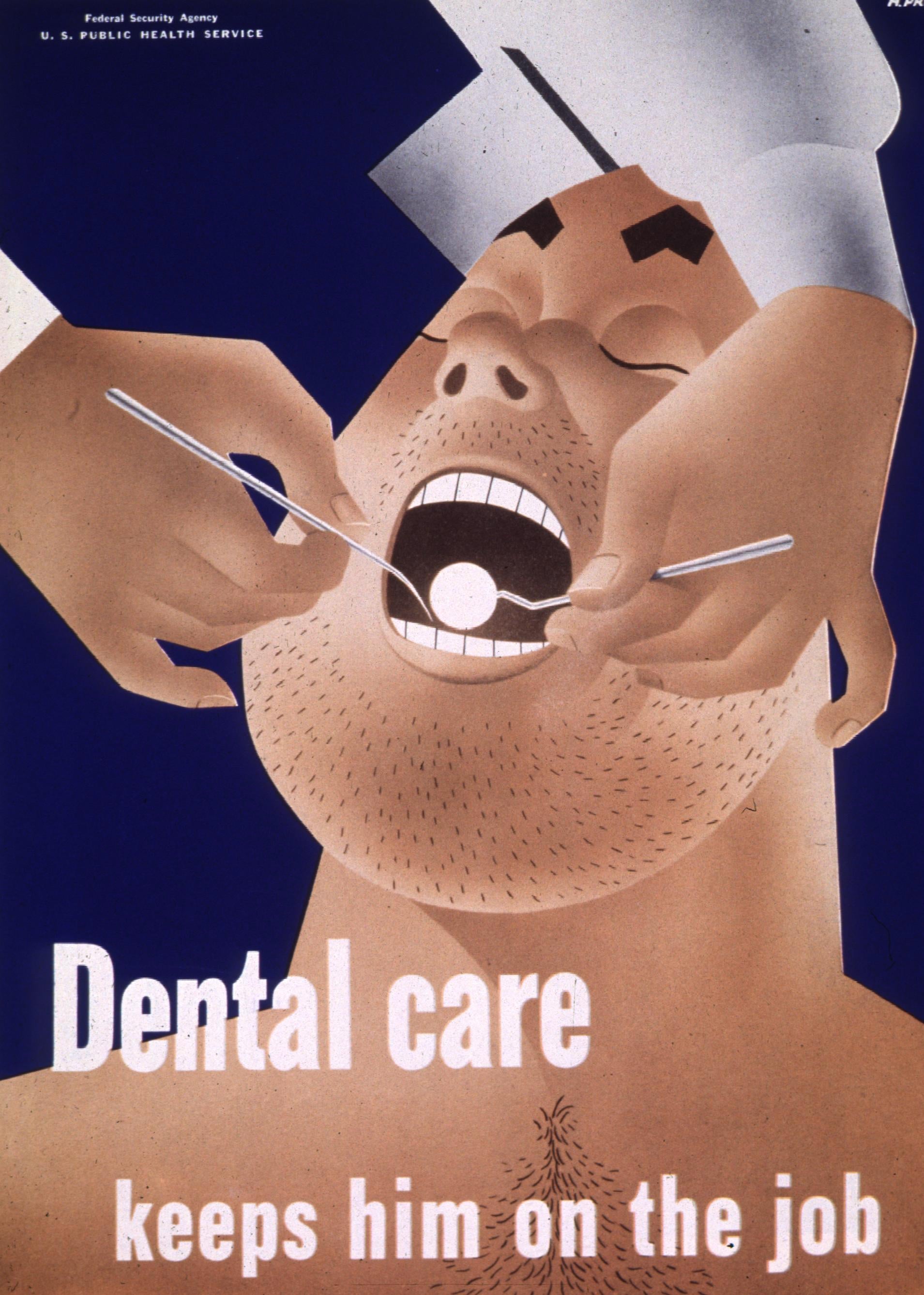 Dental care keeps him on the job