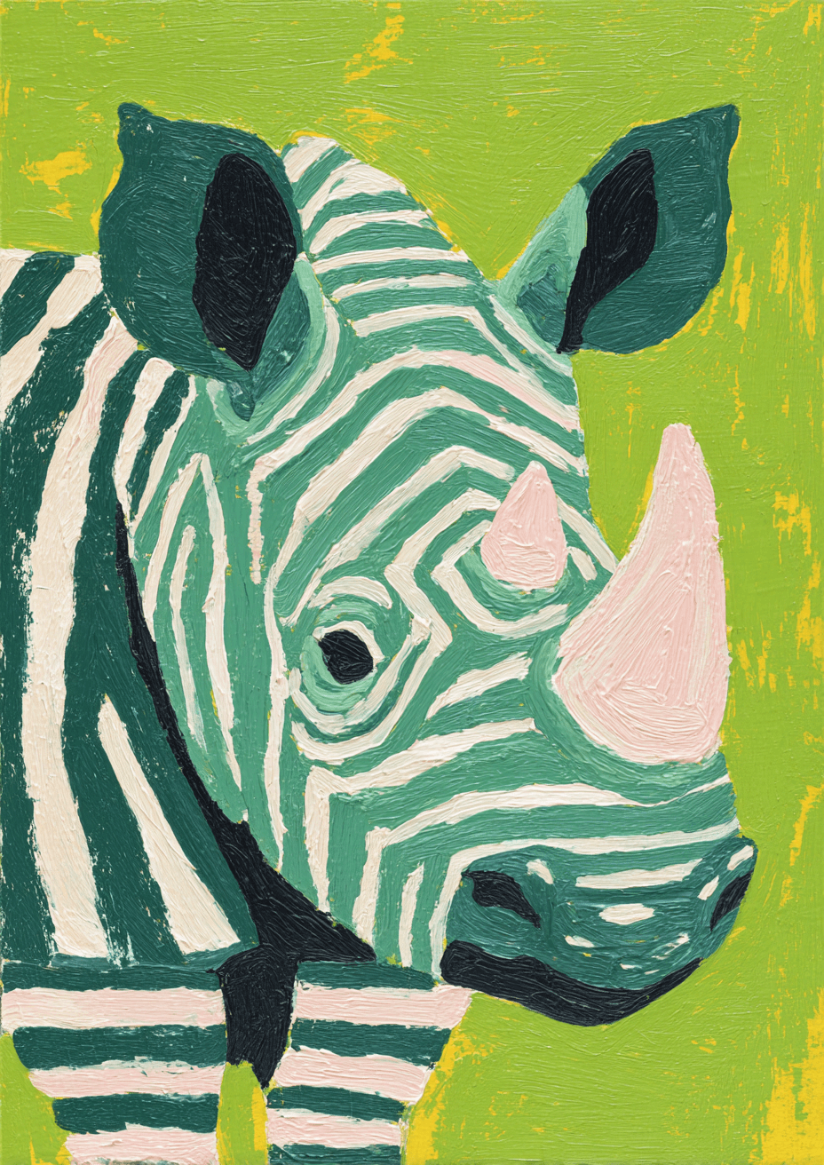 Det stribede næsehorn